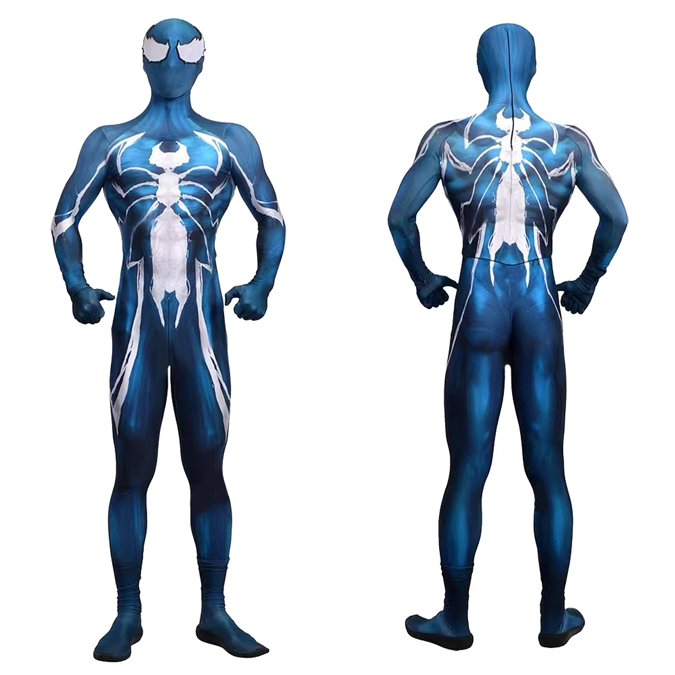 

Venom Spiderman Cosplay Superhero Edward Brock Costume 3D Printed Spandex Bodysuit Venom Spider Zentai Outfits Halloween Costume