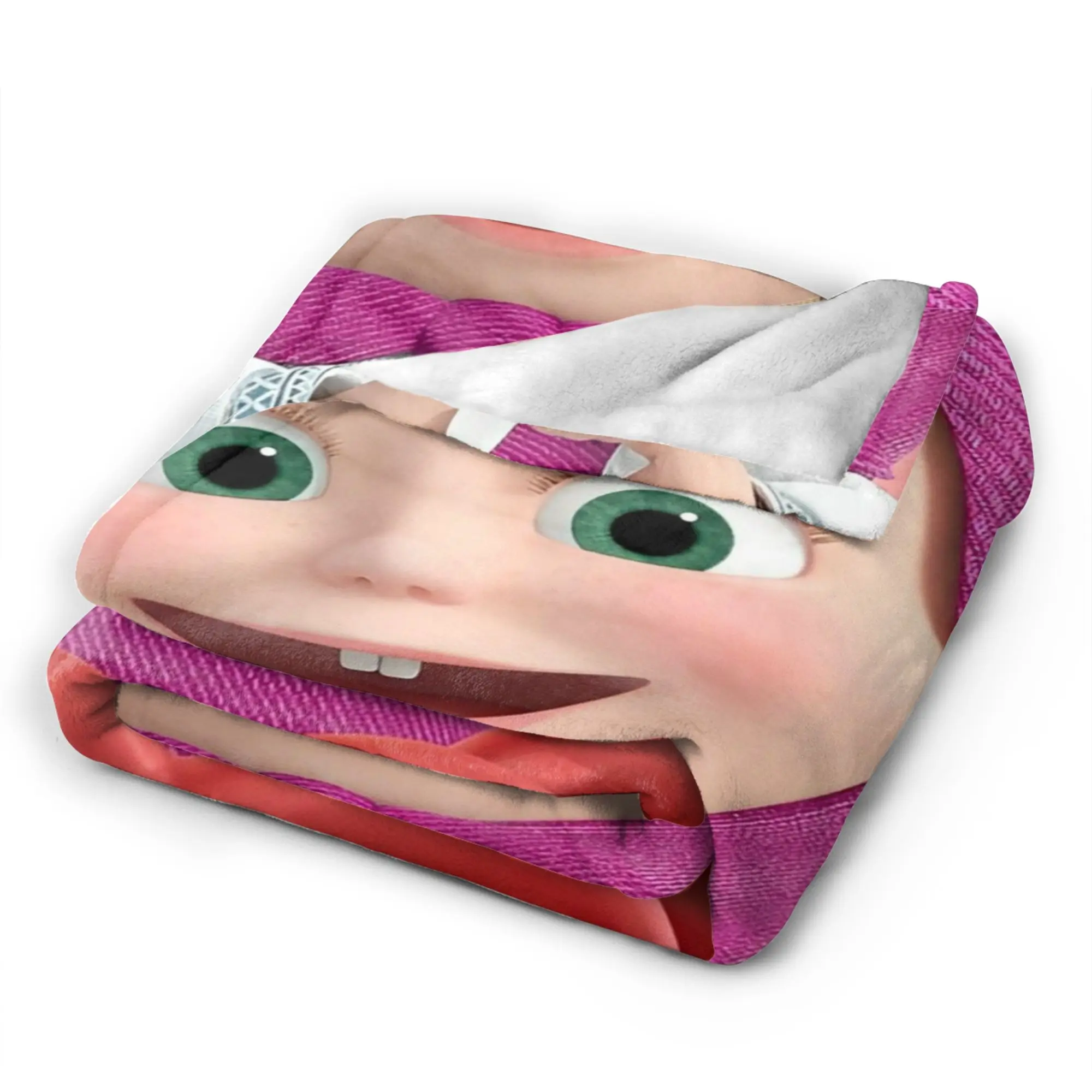 بطانيات ماشايس من الفلانيل مريحة وخفيفة الوزن ورفيعة لمفارش الفراش