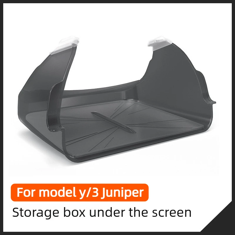 For Model 3 Highland Model Y Juniper CarStorage Box Under The Central Control Screen Storage of Tissues, Keys, and Other Items