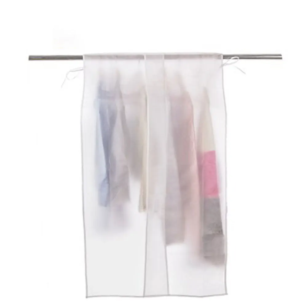 

2 шт. пылезащитный чехол для одежды, размер L, портативный чехол для хранения костюма, складная защита для одежды, дорожная сумка для домашнего использования, сумка для хранения платья, сумка для костюма