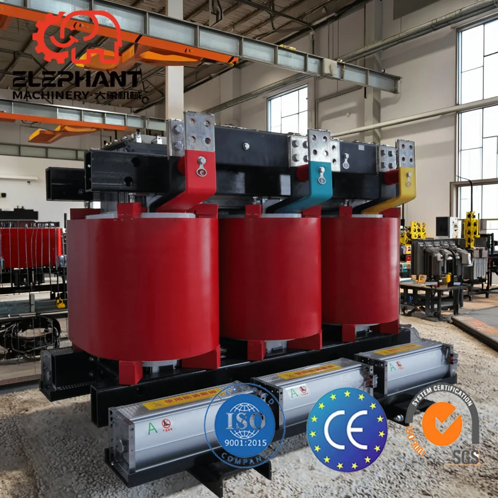 High Voltage Dyn11 200KVA 315KVA 400KVA Three Phase Dry Power Transformer 11kV 35kV 6kV Epoxy Resin Insulated 50/60Hz