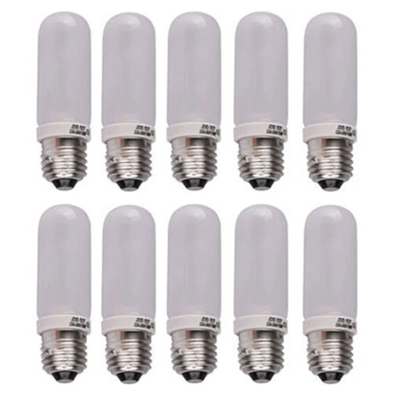 

10pcs 150W 220V Flash Strobe Modeling Lamp Bulbs Photography Photo Studio Flash Model Lamp Photographic Lighting