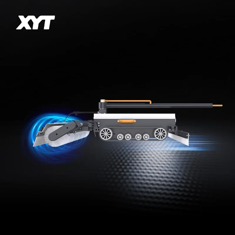 Solar Farm Use High Efficiency Photovoltaic Cleaning Robot Equipment For Solar Panels X7pro