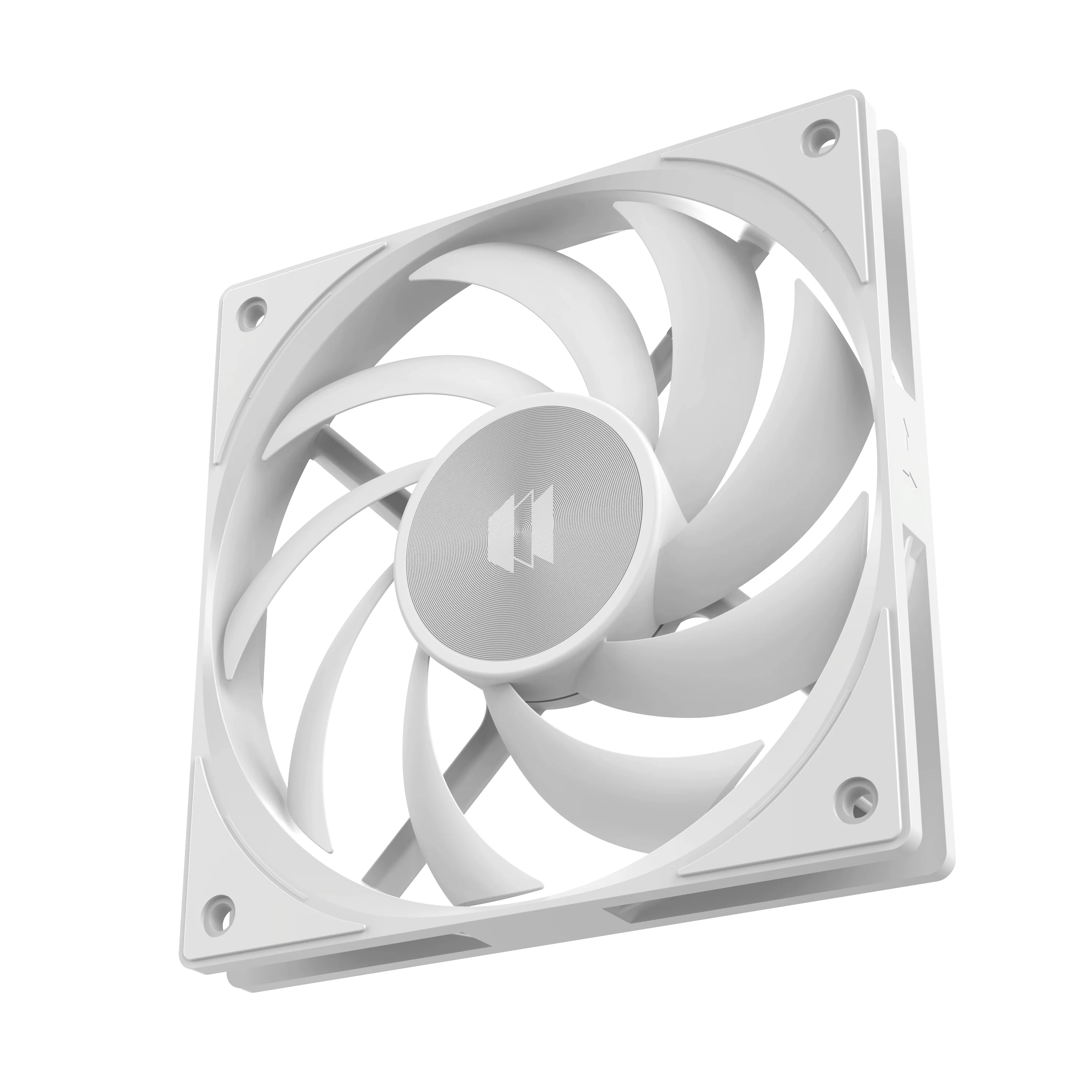 UPSIREN UL-12015 12CM cienkie wentylatory chłodzące obudowy 15MM grubości 12V 4PIN PWM/5V 3PIN ARGB 800-2400RPM wentylator o wysokiej wydajności Czarny/Biały — zdjęcie produktu 5