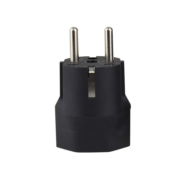 Swiss ao padrão europeu plugue adaptador de tomada elétrica adaptador de viagem ue plugue de alimentação multiuso