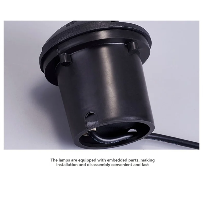 

ABVT-3W LED Outdoor Recessed Underground Floor Lamp 2 Side Landscape Lighting Spotlights Garden Waterporrf AC85-265V