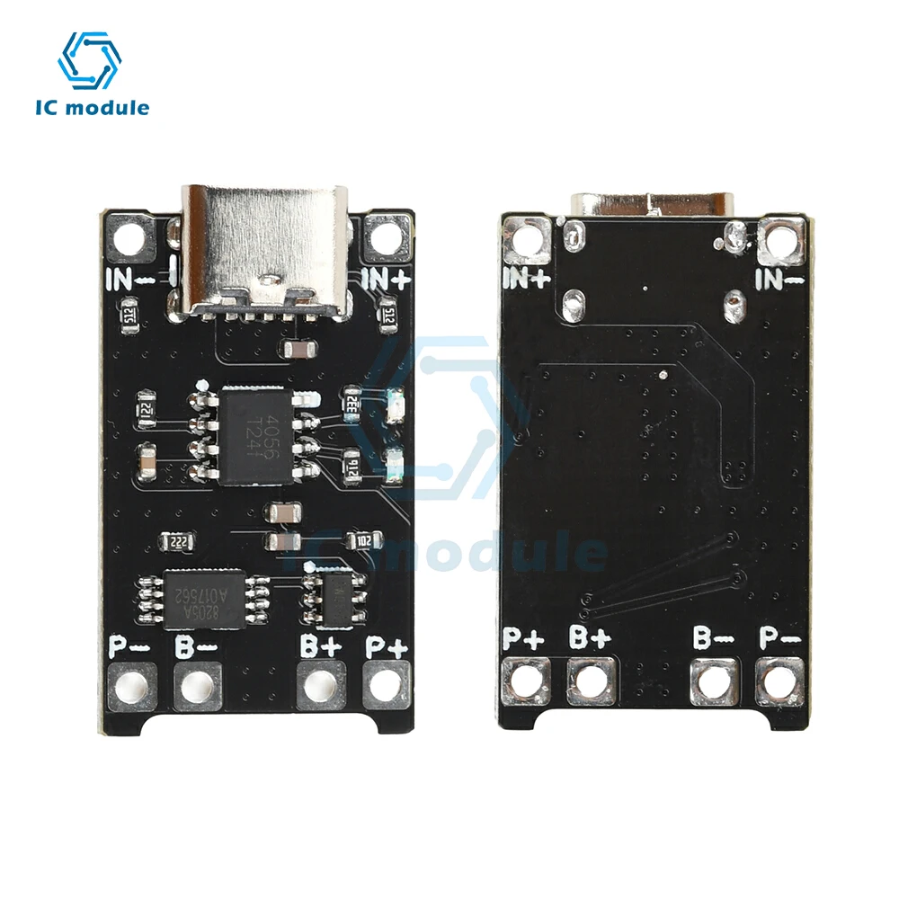 

Type CDC 4-8V 1.2A TP4056 Li-ion Battery Charging Module Li-ion Battery Charging Board With Protection