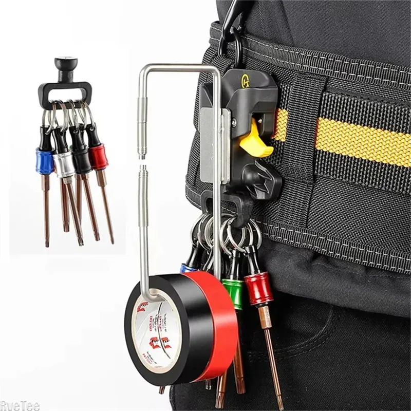 

FAST-Quick Hanging Anti-Fall Electrician Organizer Hook Portable Power Tools Waist Tool Storage Accessories