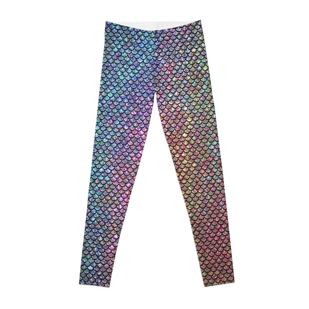 

Rainbow Mermaid 2 Leggings Women sports leggings Tight fitting woman