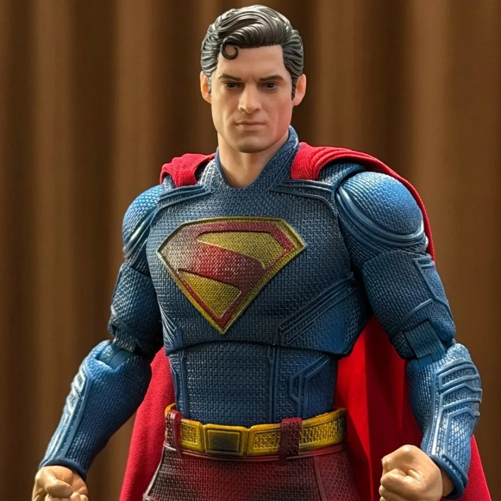 

Fondjoy Battle-Damaged Version DC Gunn Superman Assembly Action Figure Model Toy Movable Collectible Desktop Decor Surprise Gift
