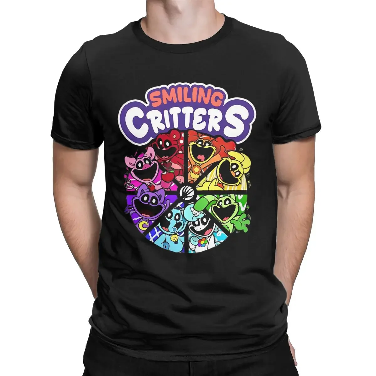 T-shirt engraçada do gato dos desenhos animados para homens e mulheres, camiseta do lazer, roupa adulta do algodão, catnap sorrindo, roupa para o verão