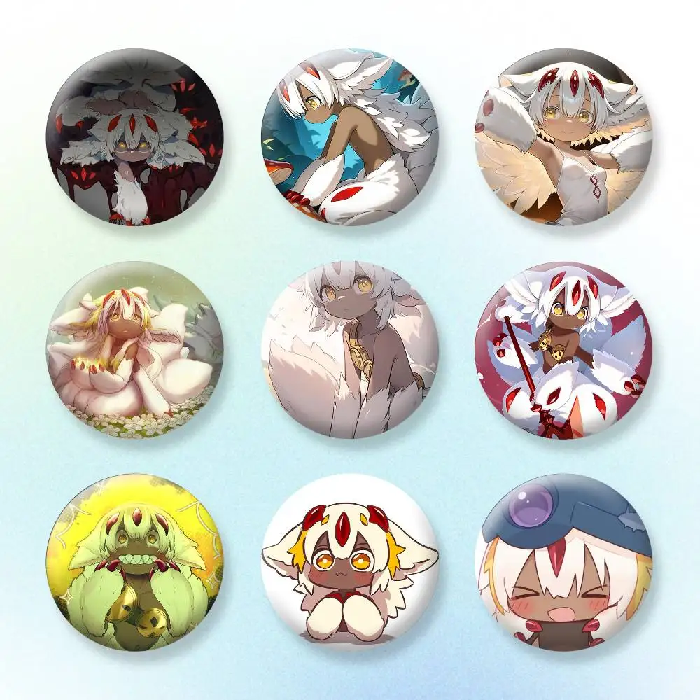 

Made In A-Abyss F-Faputa icon Badges Creative Tinplate Button PinsBrooch Badge Clothes Backpack