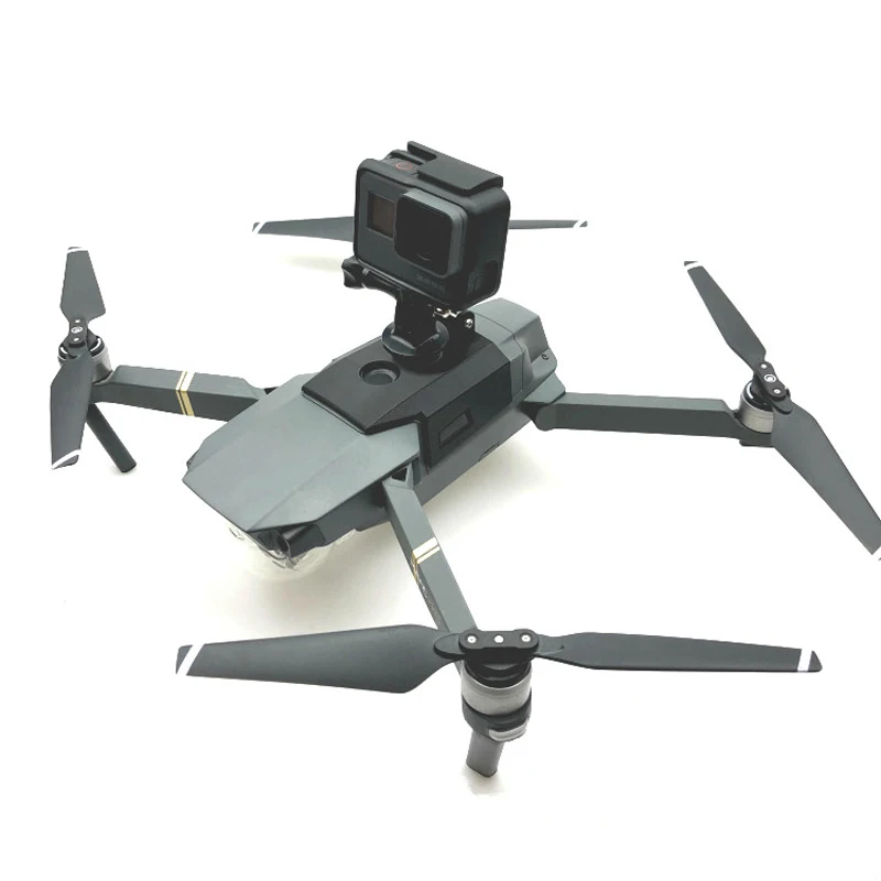 For Gopro Hero 4/5/6/7 & osmo Action camera Mount Bracket Holder Conversion plate for DJI Mavic Pro Drone