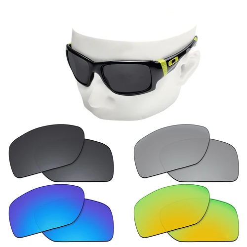 Imagen 2 del producto Lentes de repuesto polarizadas OOWLIT para gafas de sol Oakley Big Taco OO9173 - 62 mm - Multicolor