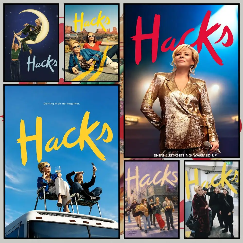 Show H-hacks season Poster Waterproof PVC Wall Poster, Peel-and-Stick HD Art for Living Room, Bedroom and Shop