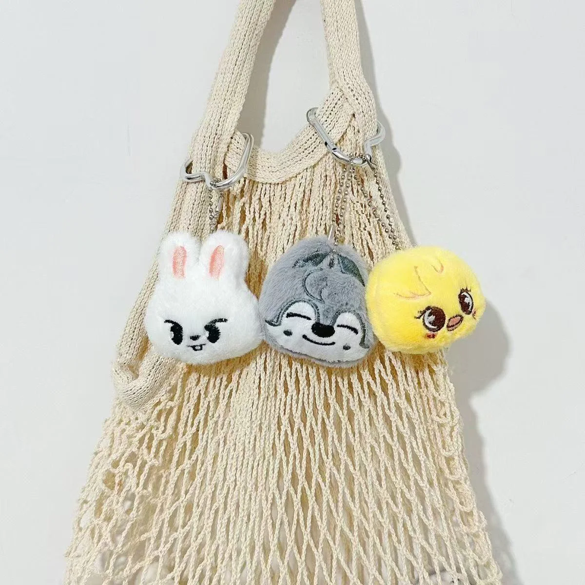 SKZOO, nuevo llavero de felpa para niños, llavero de dibujos animados para niños callejeros, bolso, accesorios colgantes para coche, juguetes para niños, regalo de cumpleaños