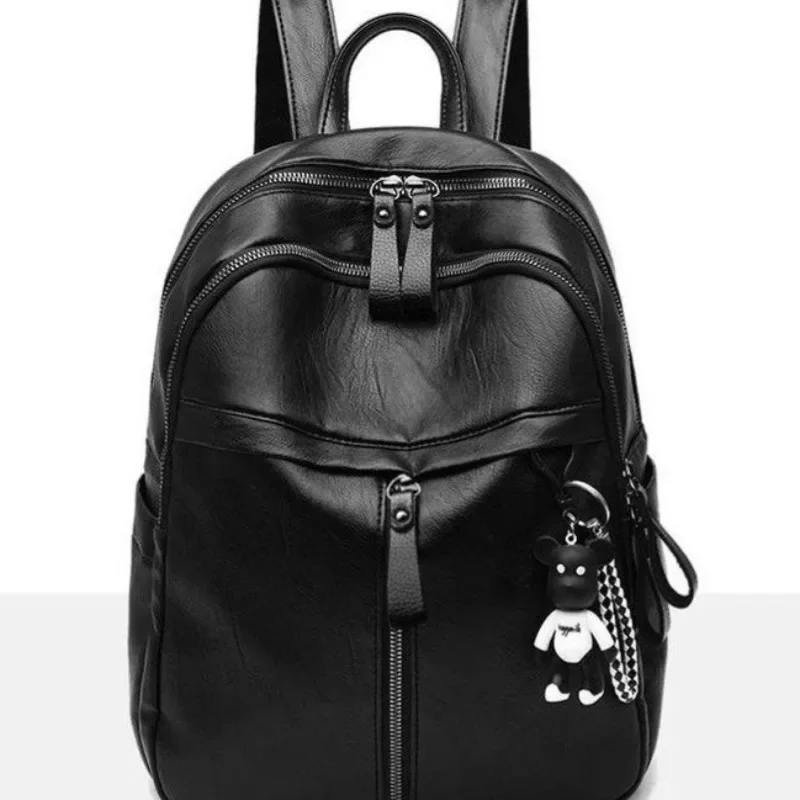 presente-nao-violento-urso-mochila-feminina-simples-preto-casual-mochila-feminina-de-um-ombro-crossbody-saco-feminino