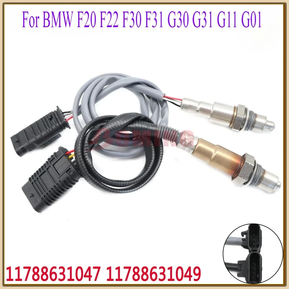 Upstream & Downstream 11788631047 11788631049 Air Fuel Ratio O2 Oxygen Lambda Sensor For BMW F20 F22 F30 F31 G30 G31 G11 G01