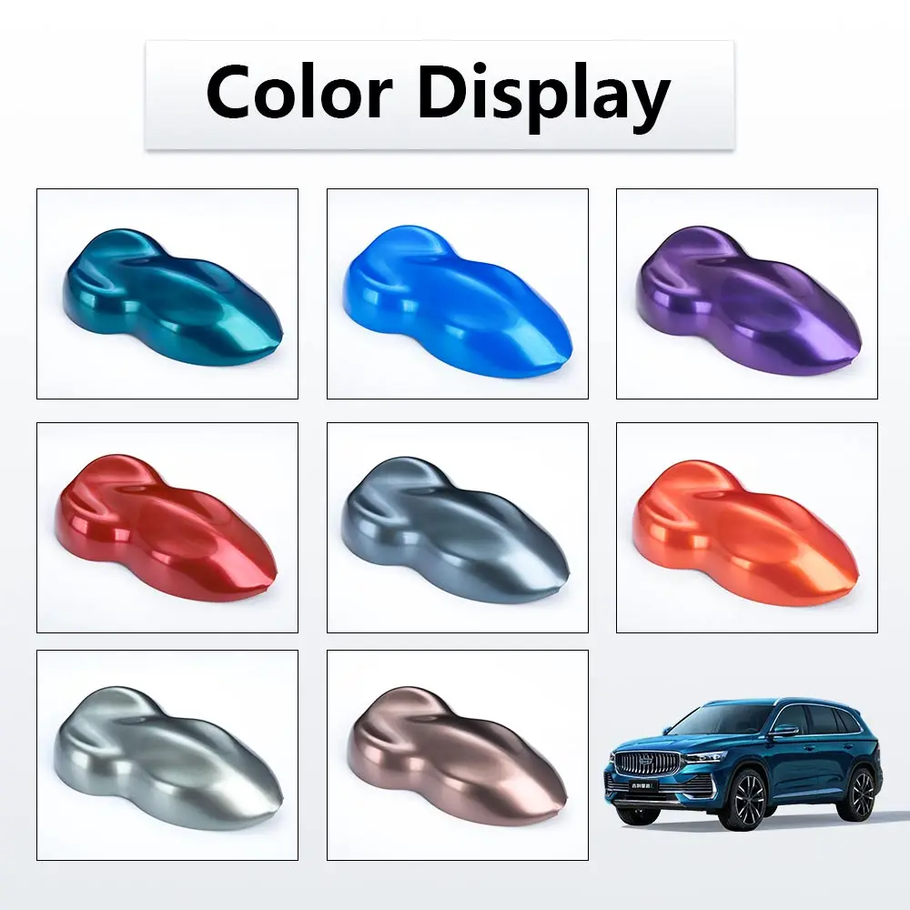 Waterproof Sticker Car Glamor Series Vinyl Wrap Film PVC Material Vehicle Color Changing Film