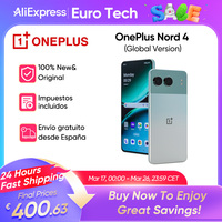 5G OnePlus Nord 4 Smartphone 100W Fast Charging Snapdragon 7 Gen 3 6.74'' 120Hz OLED Display 50MP Camera NFC Global Version