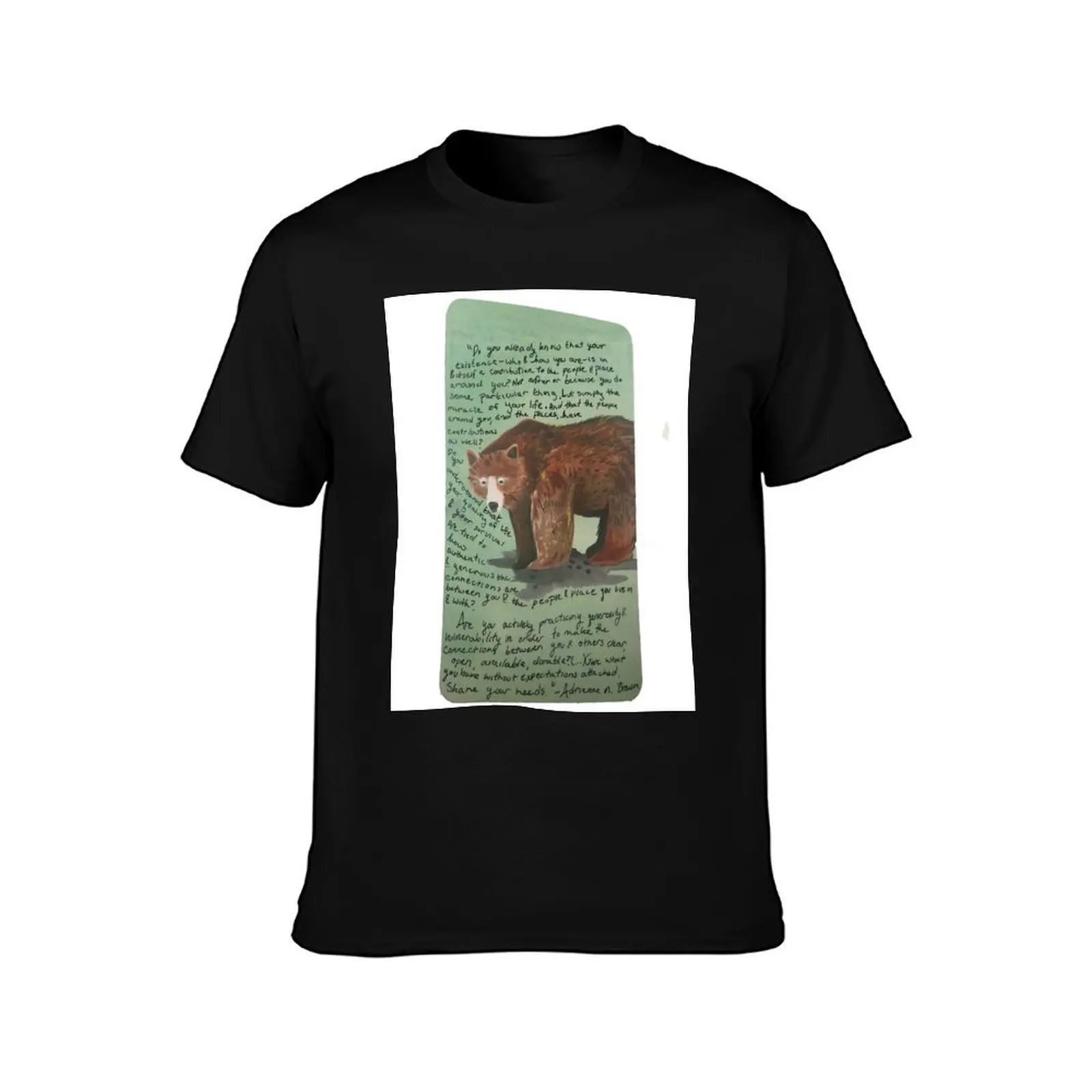 adrienne maree brown- your existence is a miracle. T-Shirt Simple Graphic Design T-Shirt