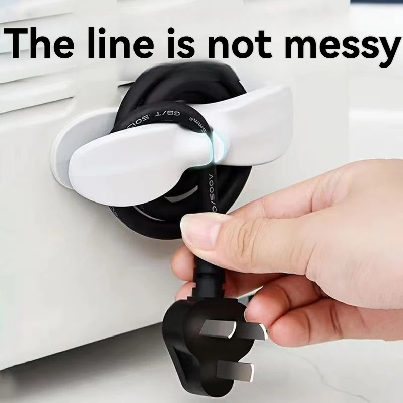 4個/ケーブルオーガナイザー弓型ハブ、複数の色をご用意、ポータブルケーブルオーガナイザー