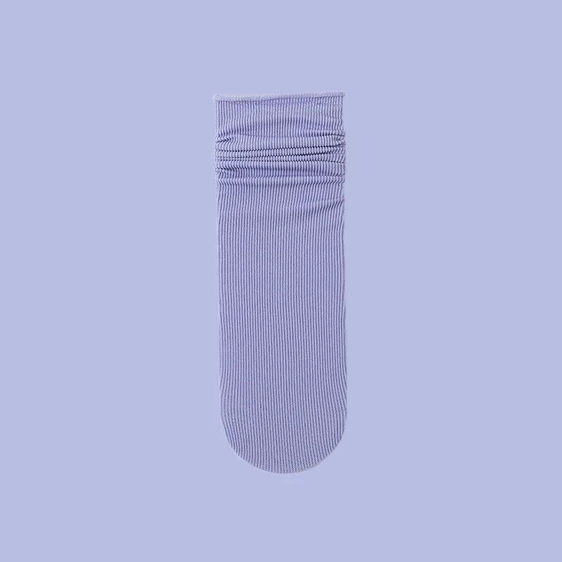 Chaussettes mi-tube décontractées pour femmes, velours fin, longues, empilées, haute qualité, mode estivale, 5/10 paires