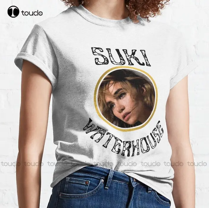 Suki Waterhouse Classic T-Shirt Usa Shirt Custom Aldult Teen Unisex Digital Printing Tee Shirts Xs-5Xl Streetwear All Seasons