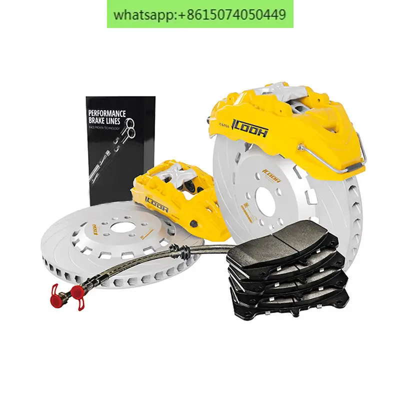 

Автомобильная тормозная система Модифицированный автомобильный тормозной комплект IC6 6-поршневая дисковая колодка для модели 3 Model Y Model S 19 дюймов или многого другого