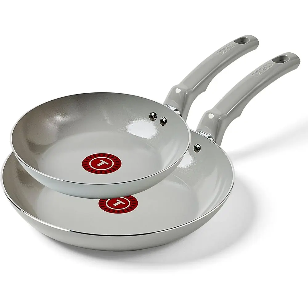 Juego de 2 sartenes antiadherentes Reresh Ceic, 8 y 10 pulgadas, aptas para horno y grill, resistencia hasta 350 grados. ° Utensilios de cocina, sartén Ceic, ollas y sartenes, Gr