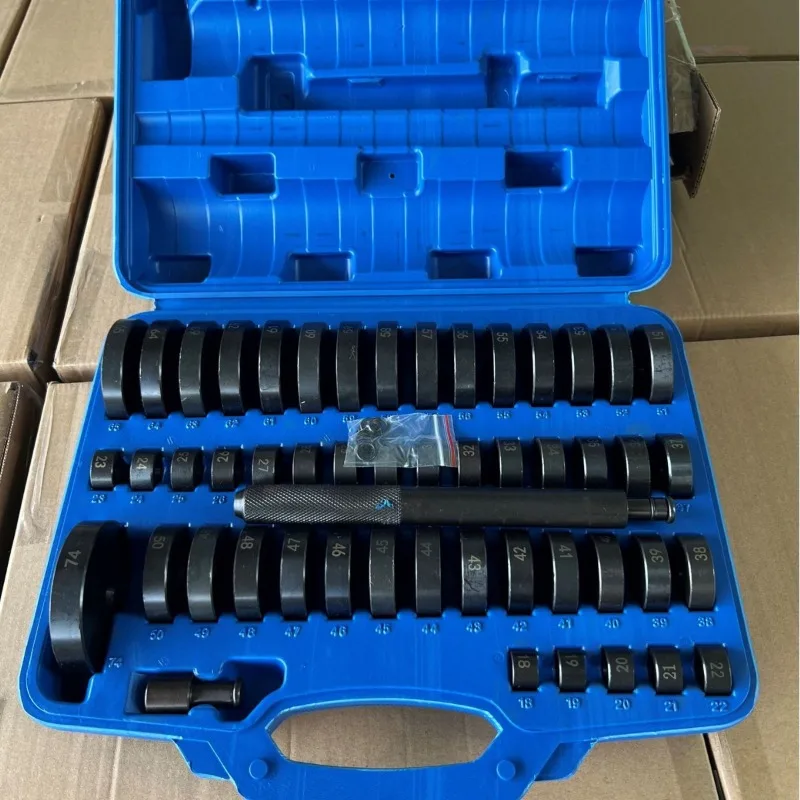 52Pcs Universal Hub Bearing Oil Seal Tool Set Professional Car Bearing Installation and Removal Maintenance Kit
