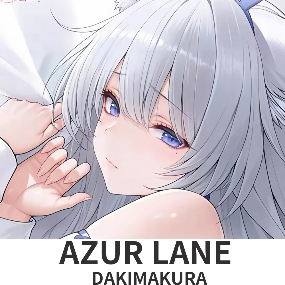 Dakimakura Shinano Azur Lane Anime Style Pattern Pillow Cover Sofa Bed Cushion Case