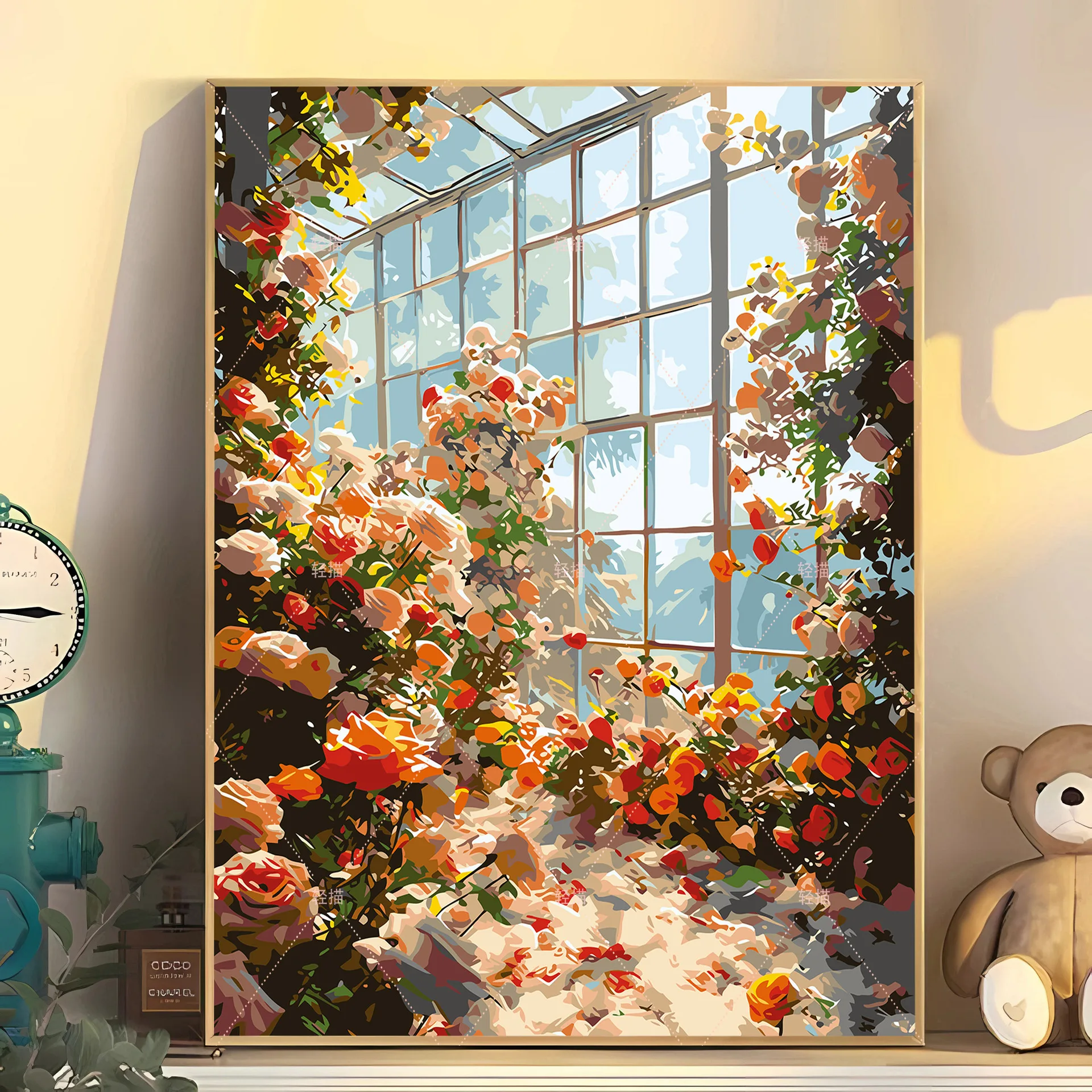 

4737061 Digital oil painting living room decorative painting sofa background wall hanging painting