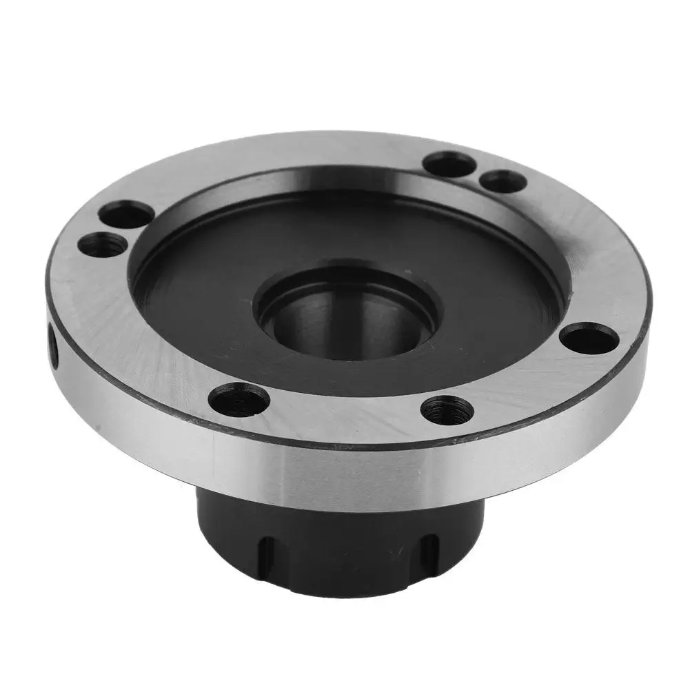 80 مللي متر 100 مللي متر قطر ER32 كوليت تشاك 0.005 دقة ل حامل أدوات الطحن باستخدام الحاسب الآلي الكربون الصلب تشاك لآلة المخرطة