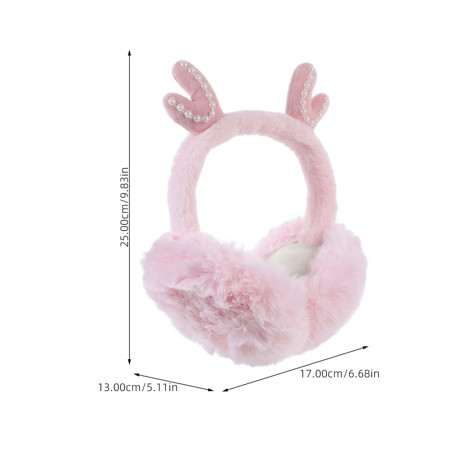 ฤดูหนาวใหม่หูน่ารัก Plush Ear Muff ผู้หญิงหู Muff ผู้หญิงหู Muff Warmer Plush สําหรับกลางแจ้งเช่นเล่นสกีขี่จักรยานและเดินป่า