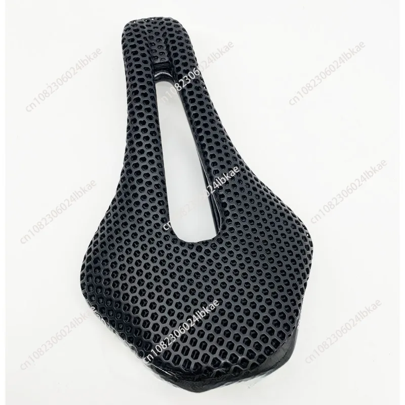 FOR Bicycle Cycling Seating Parts 3D Printed Bike Saddle Ultralight Carbon Fiber Hollow Comfortable Breathable Gravel Road