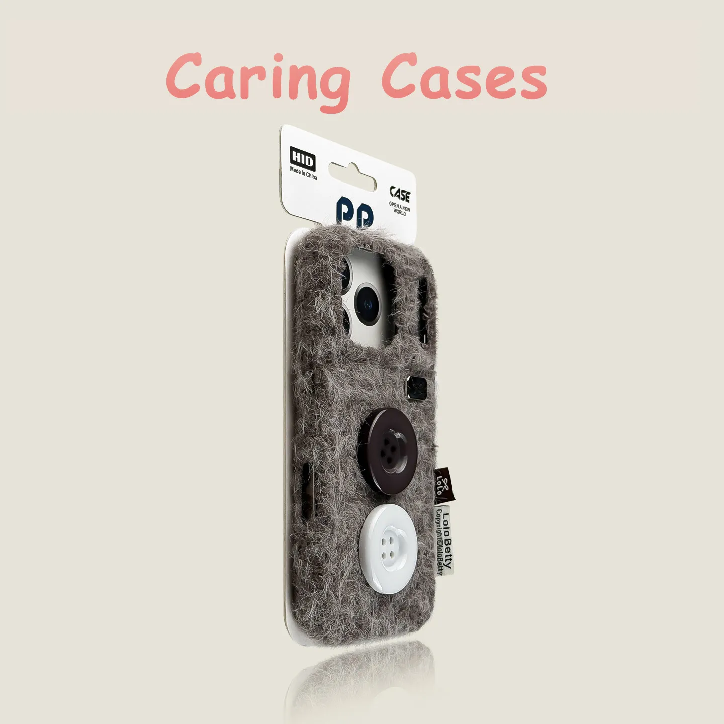 

Чехол для iPhone 17 Pro Max, серебристо-серый, 3D-кнопка, нечеткий мохер, противоударный, с большим вырезом, премиум-класса для iPhone 16, 15, 14, 13