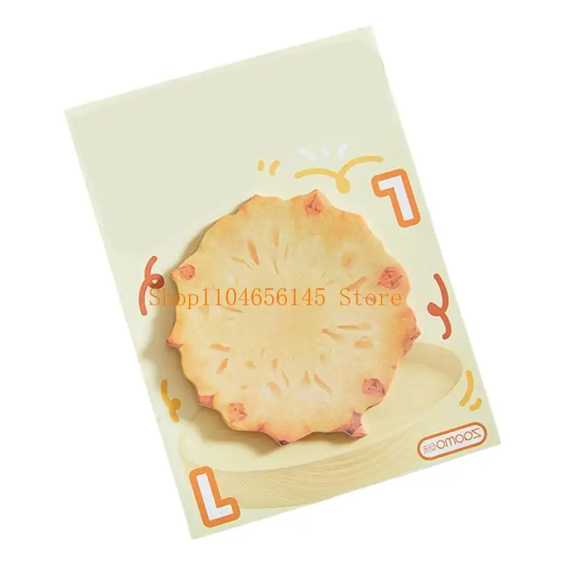 5asd 30 feuilles série fruits bloc-notes collant bloc-notes simple bloc-notes collant