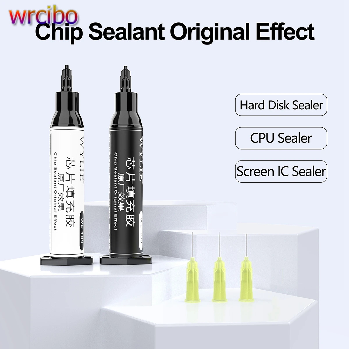 WYLIE Original Effect Screen IC Sealant For Phone Maintenance BGA CPU NAND SMD IC Chip Seal Adhesive 30 Seconds Fast Curing Glue