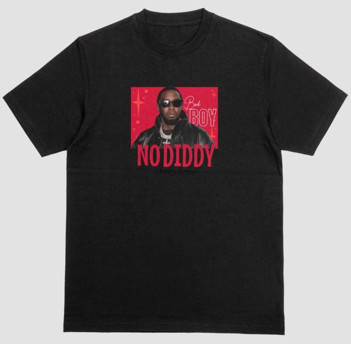 No Diddy shirt hip-hop bootleg style diddy shirt