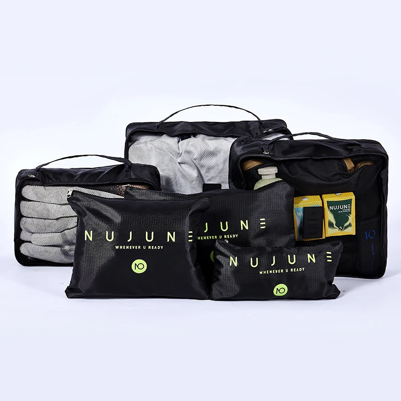 

Nu-June Travel Bag Organizer Compression Set Storage Makeup Case Cosmetic Bag Portable Bath Bag Organizer Clothing Towel Packing