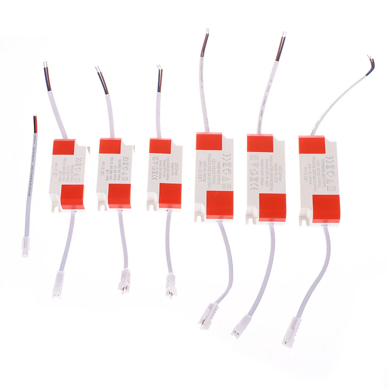 

Светодиодный Lights DIY Panel светодиодный Driver Transformer 3W 5W 7W 12W 18W 24W 260mA источник питания с постоянным током 12v 24v