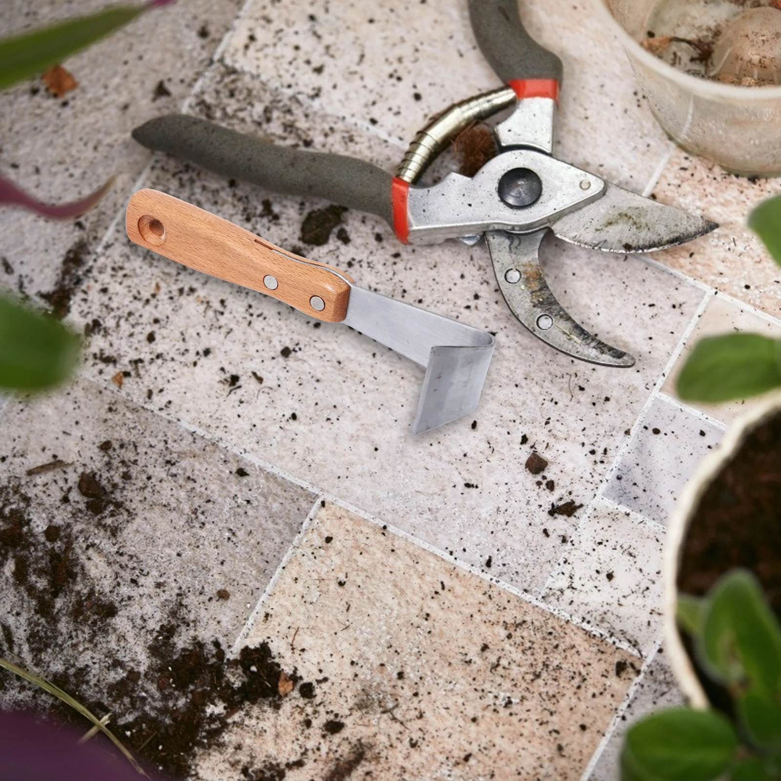 

2pcs Bark Scraping Tools Durable Manual Scrapers Fruit Tree Knives Steel Wood Materials Gardening Pruning Tools