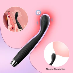 Mini Dildo Vibrator Beginners Finger Swing Vagina G-Spot Clitoral Vibrator Female Masturbator Adult Sex Toy for Female Couples