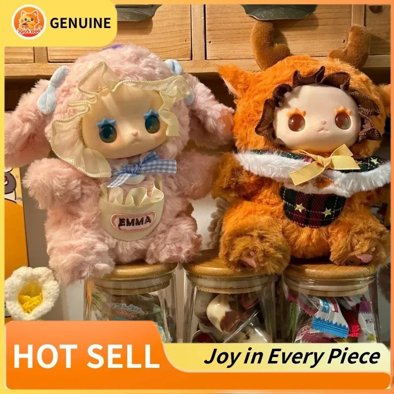 

Genuine Emma Pocket Zoo Seriesblind Box Lovely Trendy Figurines Kawaii Dolls Trendy Toys Ornaments Cool Surprise Gift For Girls