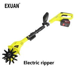 20V Electric Loosening Machine Lithium Electric Micro Tiller Small Weeding And Plowing Machine Digging And Rotary Tiller