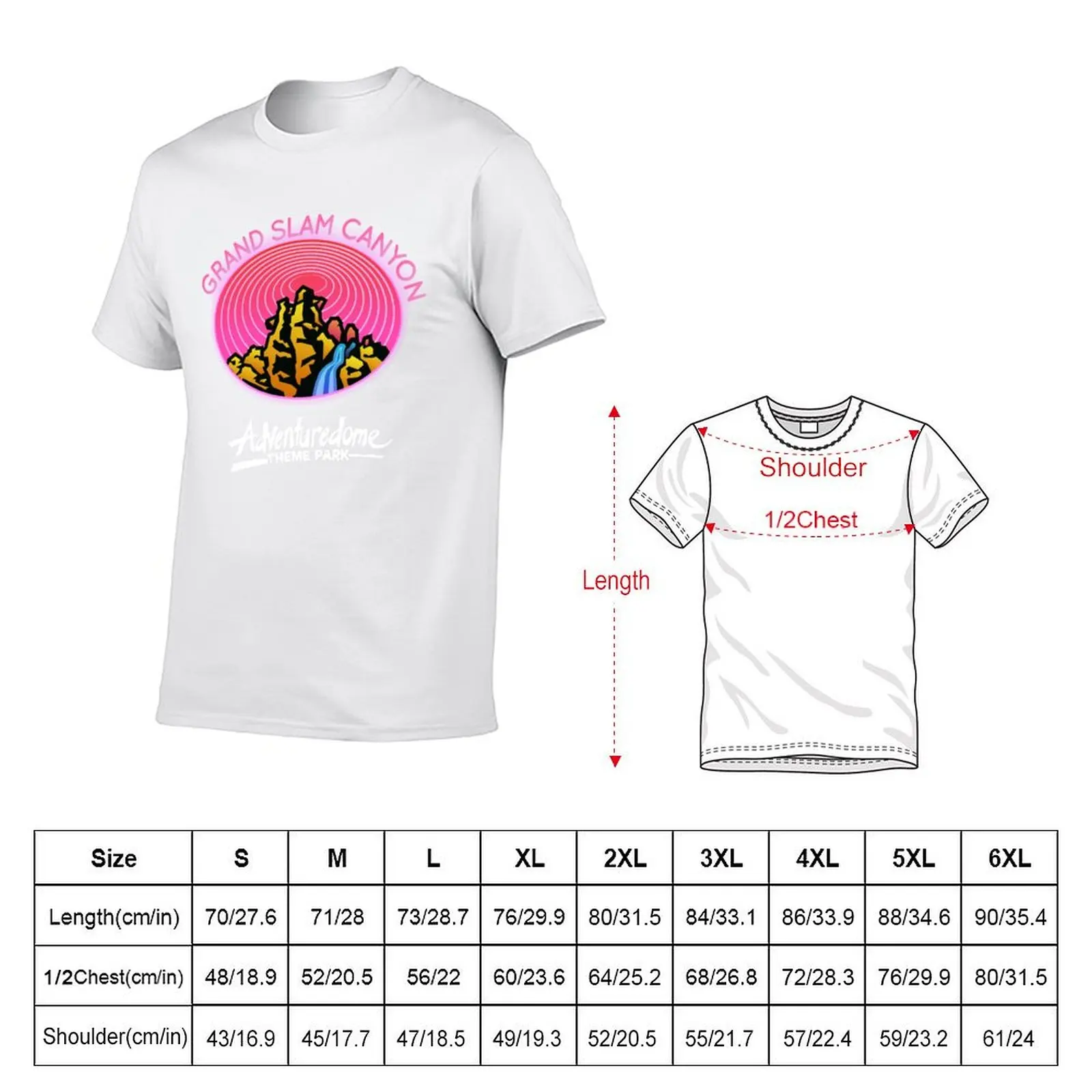 Grand Slam Canyon T-Shirt customizeds summer tops summer shirt t shirt men 100℅ cotton