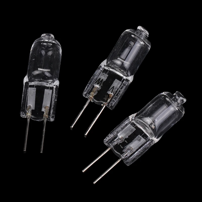 10Pcs G4 Halogen Bulb 10V 20W 35W 12V G4 Halogen Bulbs Light JC Bi-Pin LED Lamp Warm White Replace LED Lamp
