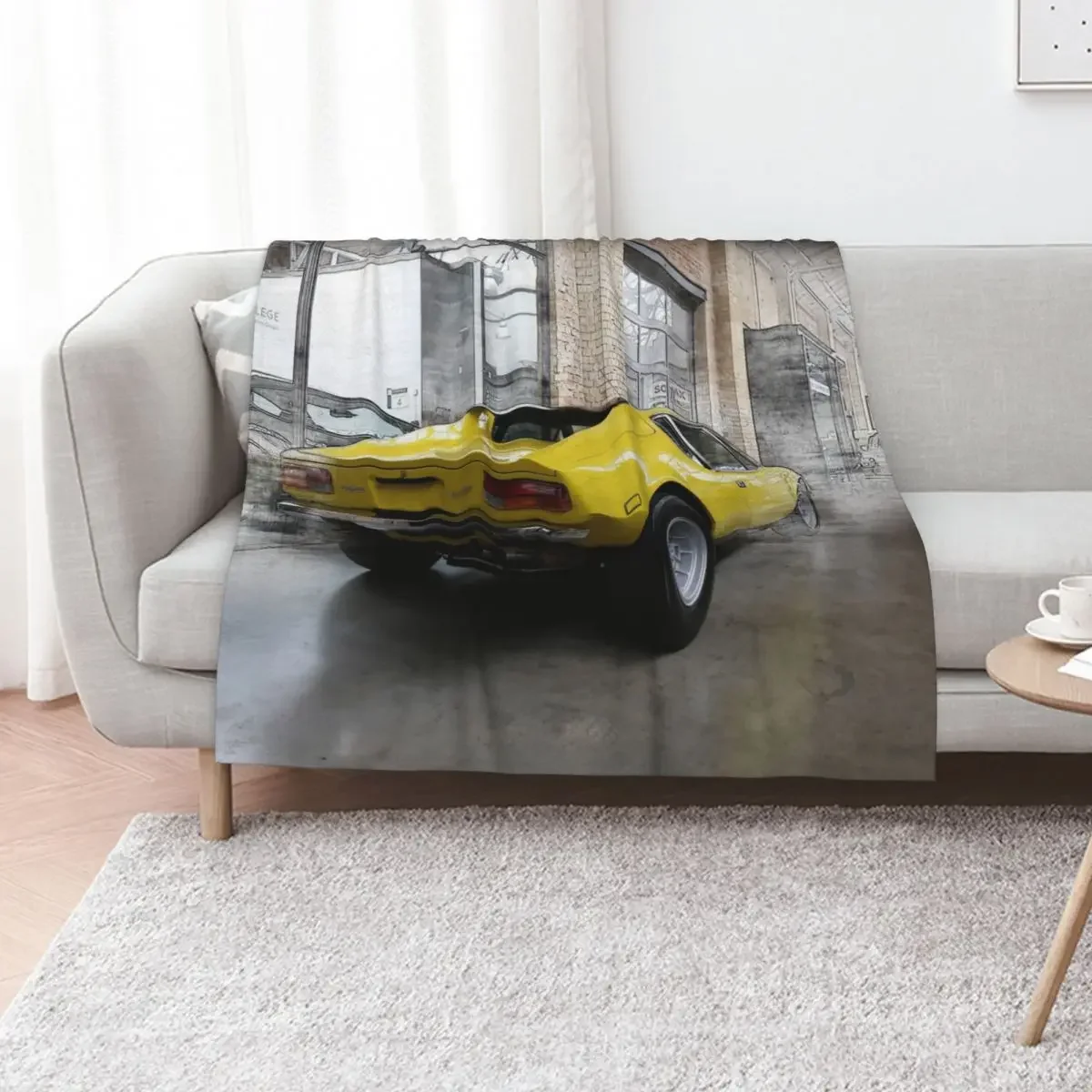 

DeTomaso Pantera - pencil, original Throw Blanket Luxury Designer Luxury Throw Nap for winter Blankets