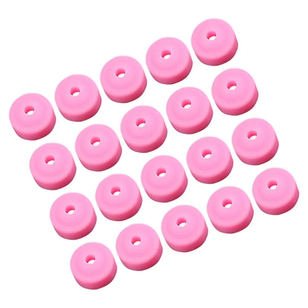 

20pcs Nail Drill Dust Covers Durable Plastic Tool Protectors For Acrylic Electric Bits Salon Home Use Shield Collector